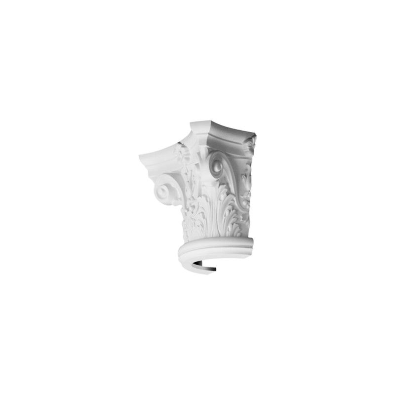 K1121 ORAC Halbkapitelle Durofoo L36 x H30 x B18 cm ORAC DECOR 1 - Cimaise Tableau 