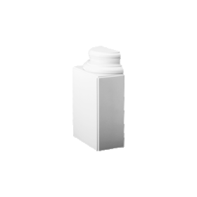 K1131 ORAC Demi-socle Durofoam L35 x H57,5 x L17,5 cm ORAC DECOR 1 - Cimaise Tableau