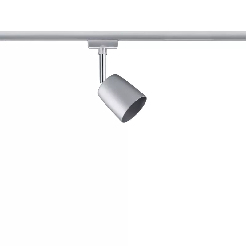 URail Schienenstrahler-Abdeckung Basisset GU10 max. 3x10W dimmbar 230V Mattchrom, Chrom
