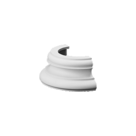 K1151 ORAC Demi-socle Durofoam L32 x H12,5 x L16 cm ORAC DECOR 1 - Cimaise Tableau