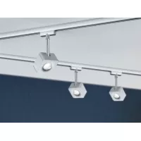Foco individual cúbico para riel URail, 540 lm, 8 W, 2700 K, regulable, 230 V. - système d'accrochage et décoration - détail 6