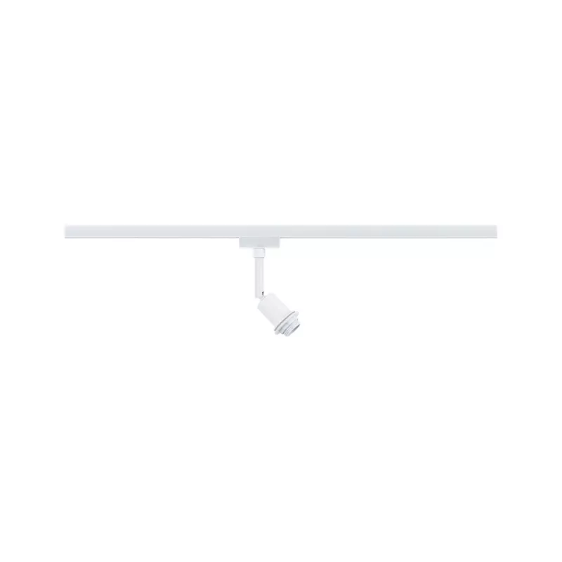 URail Spot sur rail DecoSystems Basic E14 max. 20W gradable 230V Blanc signal
