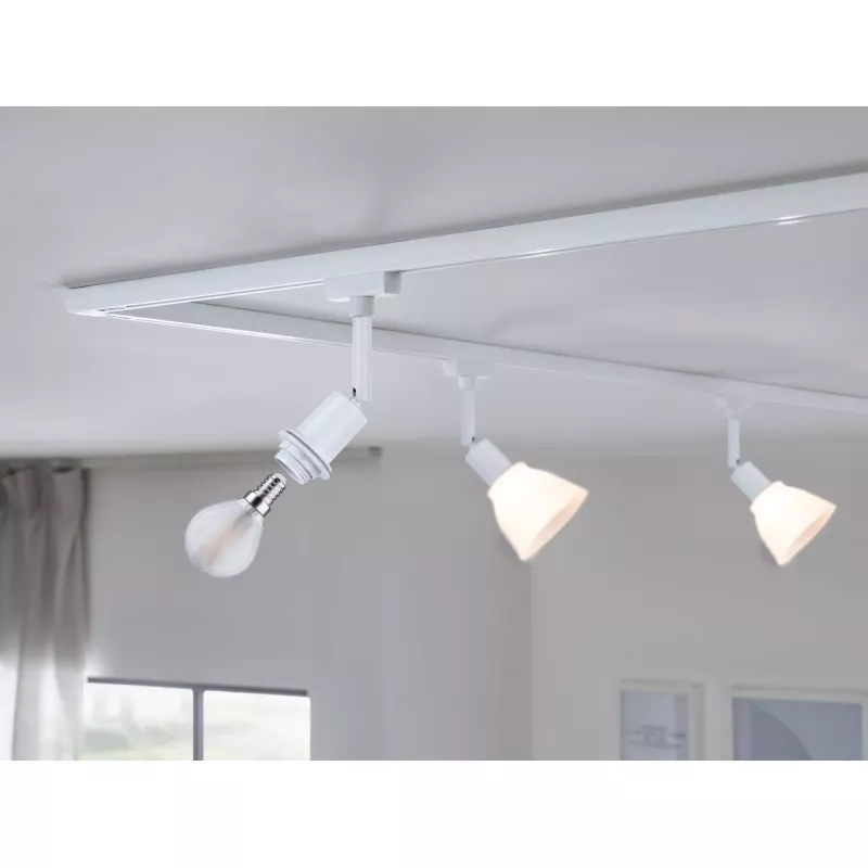 URail Schienenstrahler DecoSystems Basic E14 max. 20 W dimmbar 230 V Signal weiß
