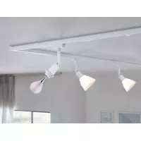 URail Track spotlight DecoSystems Basic E14 max. 20W dimmable 230V Signal white - système d'accrochage et décoration - détail 7