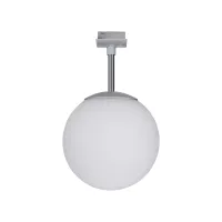 Foco individual URail Track Spot Globe E14 máx. 10W regulable 230V Cromo mate, Opal - système d'accrochage et décoration - détail 3