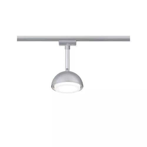 URail Schienenstrahler Hemi Einzelstrahler 425 lm 4,9 W 3000 K 230 V Mattchrom