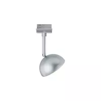 URail Schienenstrahler Hemi Einzelstrahler 425 lm 4,9 W 3000 K 230 V Mattchrom - système d'accrochage et décoration - détail 5
