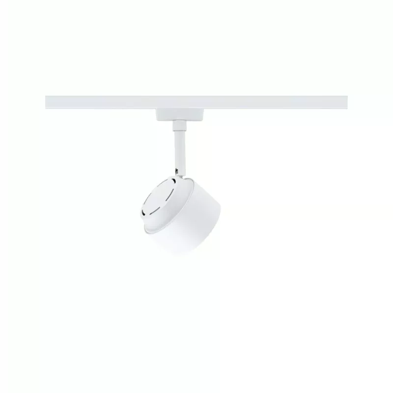 Foco para riel URail, panel de 650 lm, 7,4 W, 3000 K, regulable, 230 V, color blanco señal.