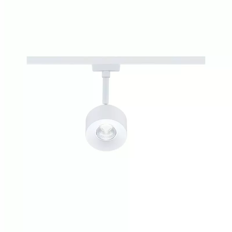 URail Spot sur rail Pane 680lm 7,4W 4000K gradable 230V Blanc signal