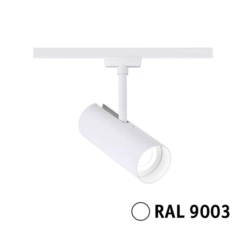 URail Spot sur rail Theron Spot individuel 1100lm 11W 4000K gradable 230V