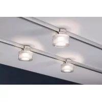 URail Spot sur rail Topa Dot Spot individuel 350lm 4,9W 2700K gradable 230V Chrome, Clair, Satiné - système d'accrochage et décoration - détail 5