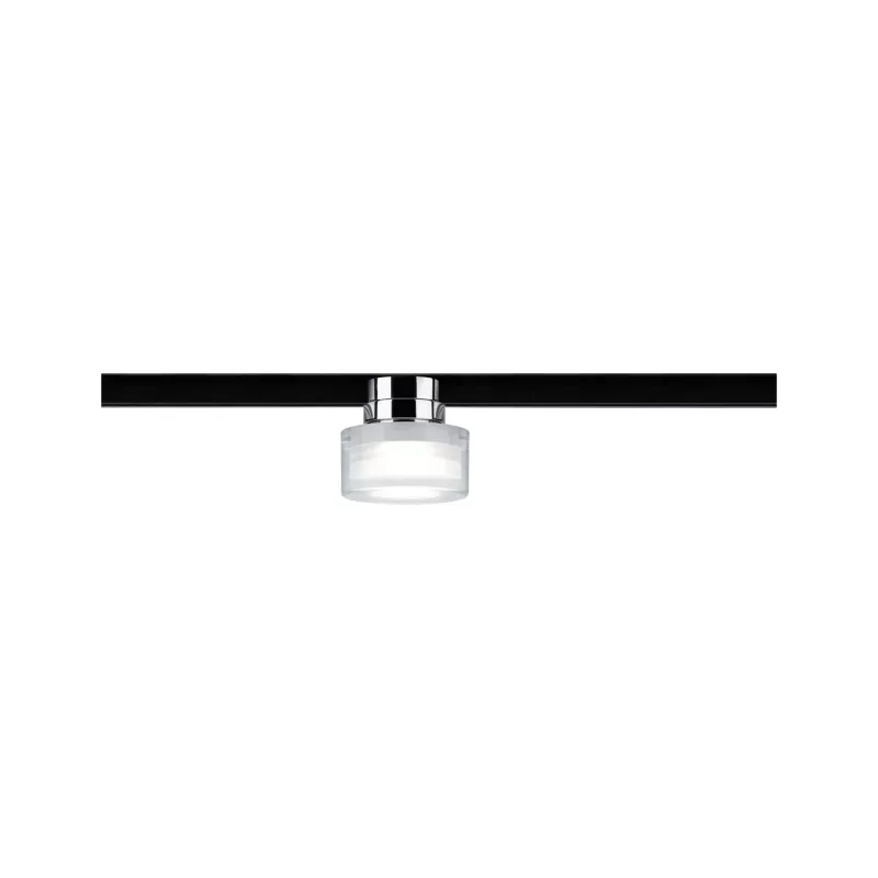 URail Spot on track Topa Dot Individual Spot 350lm 4.9W 4000K Dimmable 230V Chrome, Clear, Satin