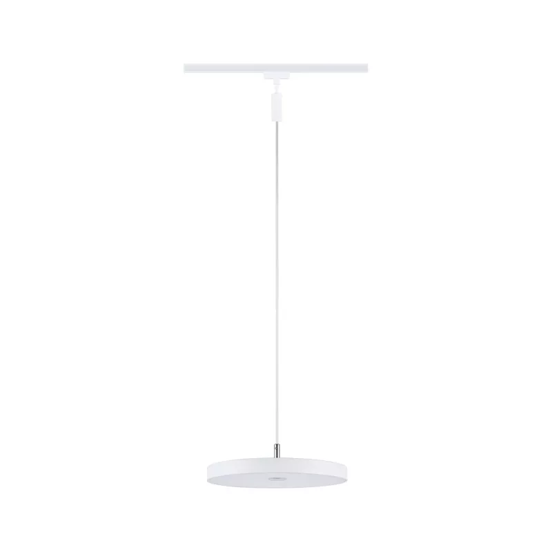 Lámpara colgante URAil Hildor de 3 niveles de atenuación, 850 lm, 15 W, 3000 K, regulable, 230 V, color blanco señal.