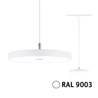 Lámpara colgante URAil Hildor de 3 niveles de atenuación, 850 lm, 15 W, 3000 K, regulable, 230 V, color blanco señal. - système d'accrochage et décoration - détail 3