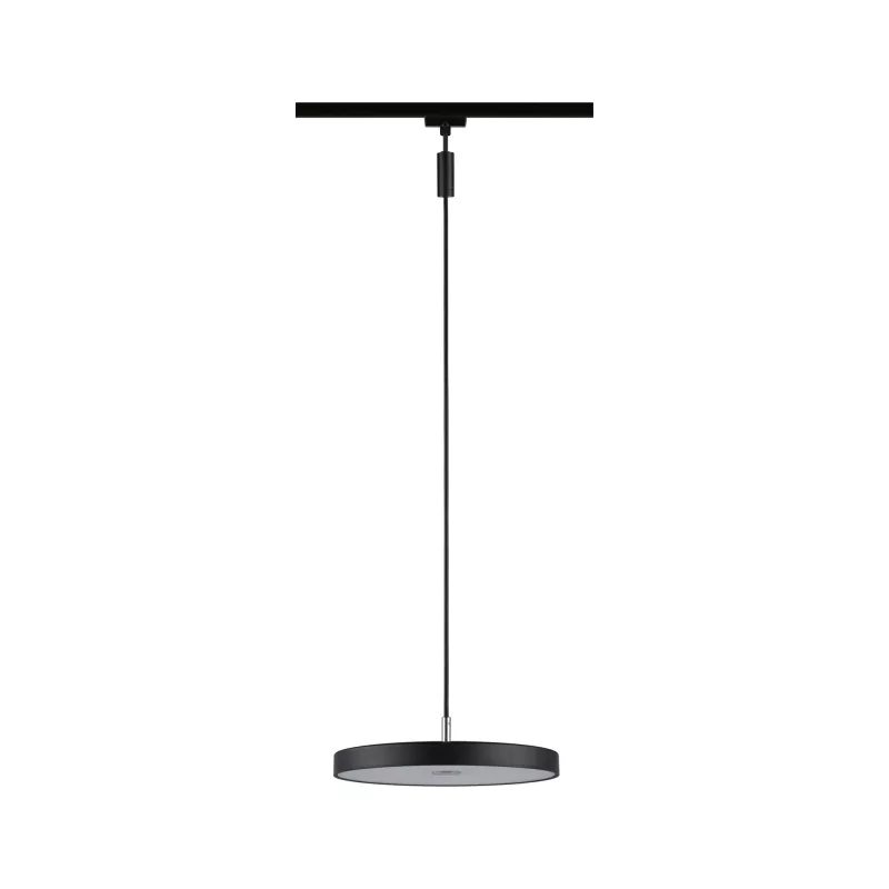 URail Pendelleuchte Hildor, 3-stufig dimmbar, 850 lm, 15 W, 4000 K, 230 V, matt schwarz