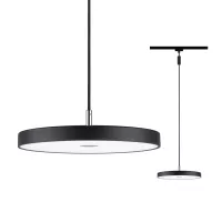 Lámpara colgante URail Hildor de 3 niveles de atenuación, 850 lm, 15 W, 4000 K, regulable, 230 V, negro mate. - système d'accrochage et décoration - détail 3