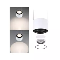 Lámpara colgante URail Aldan 750lm 8.5W 3000K regulable 230V color blanco señal - système d'accrochage et décoration - détail 3