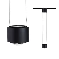 URail Pendelleuchte Aldan 930lm / 530lm 8,5W / 4,5W 4000K dimmbar 230V - système d'accrochage et décoration - détail 10