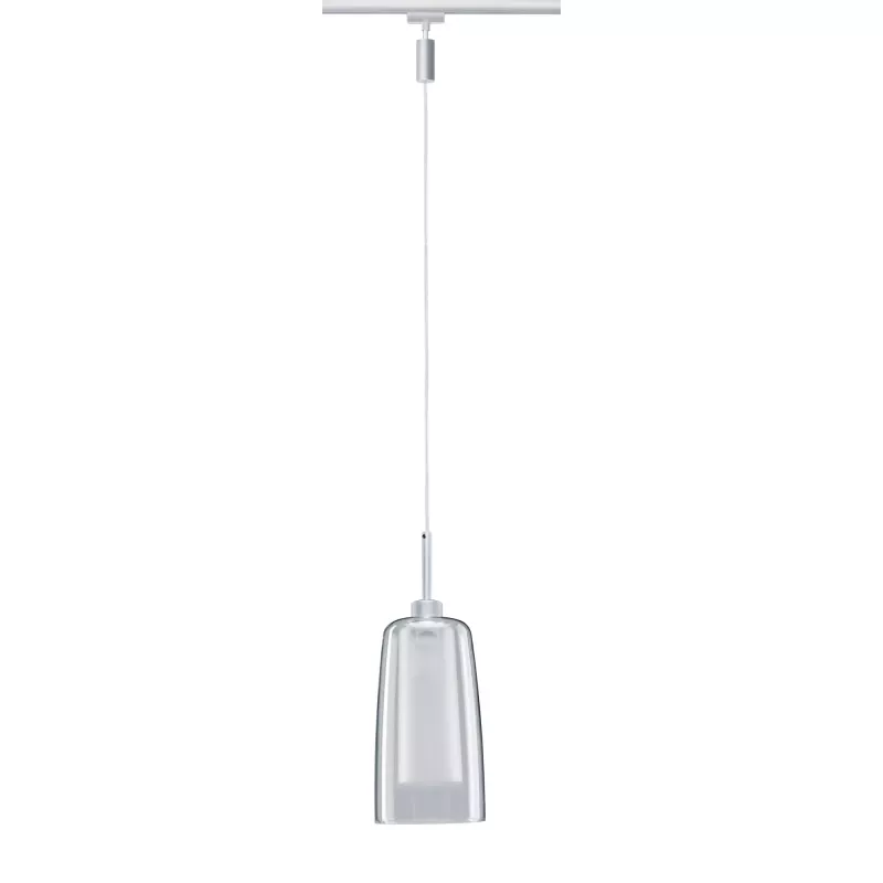 URail Suspension Arido II GU10 560lm 5W 2700K 230V Matt chrome, Clear, Satin