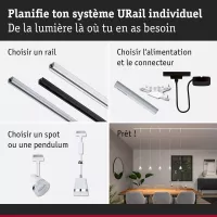 URail Aufhängungskonus GU10 max. 10W dimmbar 230V - système d'accrochage et décoration - détail 15