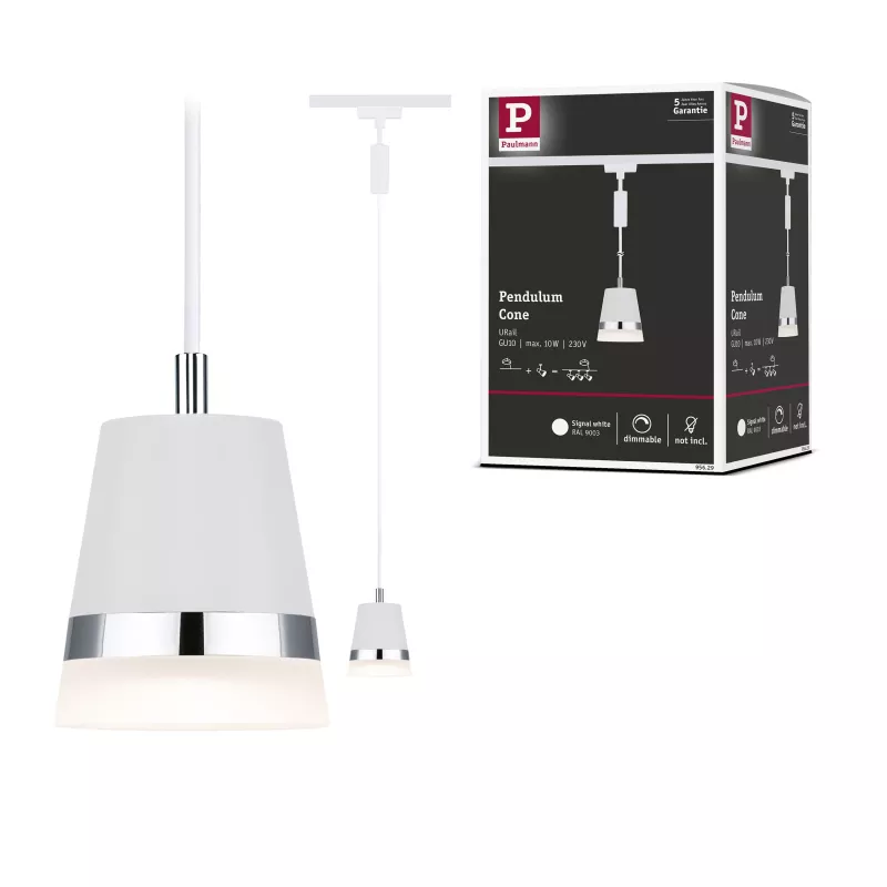URail Aufhängungskonus GU10 max. 10W dimmbar 230V
