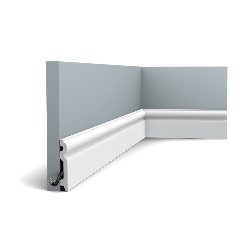 SX137 ORAC Plinthe Duropolymer L200 x H9,9 x L1,5 cm ORAC DECOR 3 - Cimaise Tableau 