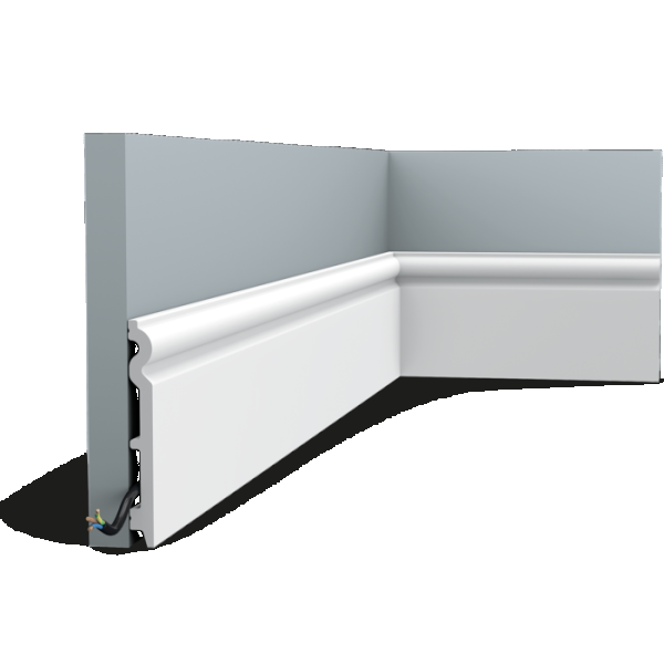 SX138 ORAC Plinthe Duropolymer L200 x H13,8 x L1,5 cm ORAC DECOR 3 - Cimaise Tableau 