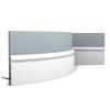 SX138F ORAC Plinthe flexible Flex L200 x H13,8 x L1,5 cm ORAC DECOR 3 - Cimaise Tableau 