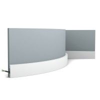 SX162F ORAC Flexibel Plinth Flex L200 x H4 x L1 cm ORAC DECOR 5 - Cimaise Tableau