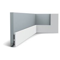 SX163 ORAC Battiscopa Duropolymer L200 x H10,1 x L1,3 cm ORAC DECOR 5 - Cornice per Quadro