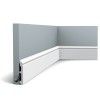 SX173 ORAC Duropolímero Plinth L200 x H10 x L1.6 cm ORAC DECOR 3 - Cimaise Tableau 