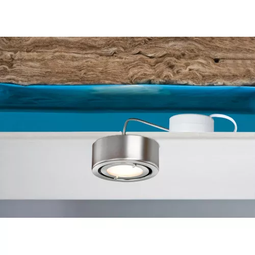 Transformador electrónico de disco VDE, máx. 20-70 W, 230/12 V, 70 VA, blanco.