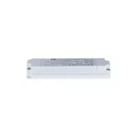 VDE-konformer elektronischer Flachhalogen-Wechselstromtransformator, max. 20–70 W, 230/12 V, 70 VA, weiß - système d'accrochage et décoration - détail 1
