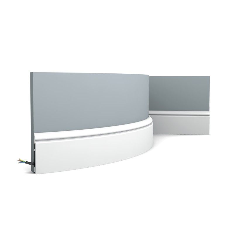 SX173F ORAC Plinthe flexible Flex L200 x H10 x L1,6 cm ORAC DECOR 3 - Cimaise Tableau 