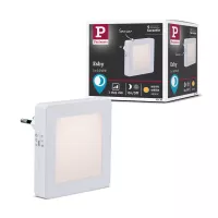 Veilleuse Esby avec capteur crépusculaire carré 3000K 0,7lm - système d'accrochage et décoration - détail 14
