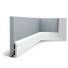 SX183 ORAC Battiscopa Duropolymer L200 x H7,5 x P1,3 cm ORAC DECOR 5 - Cimaise Tableau 