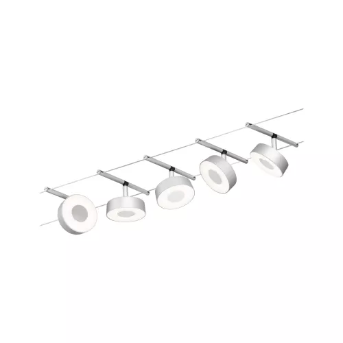 CorDuo LED Circle Cable System Basic Kit 5x180lm 5x5W 3000K 230/12V PAULMANN 31 - Cimaise Tableau 