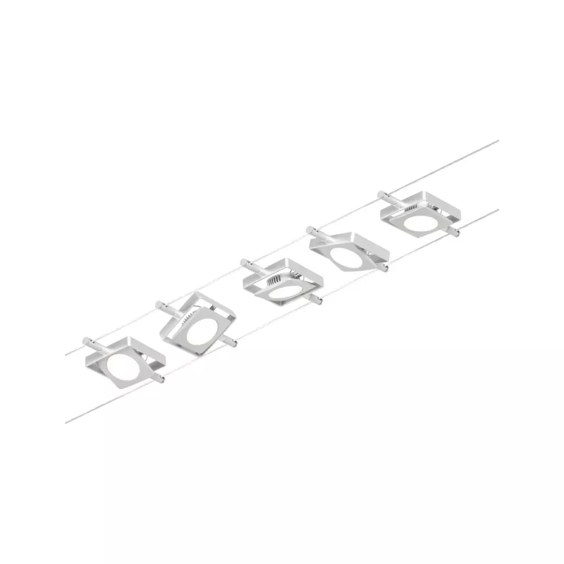 CorDuo LED Cable System MacLED Basic Kit 5x250lm 5x4.5W 3000K 230/12V - système d'accrochage et décoration