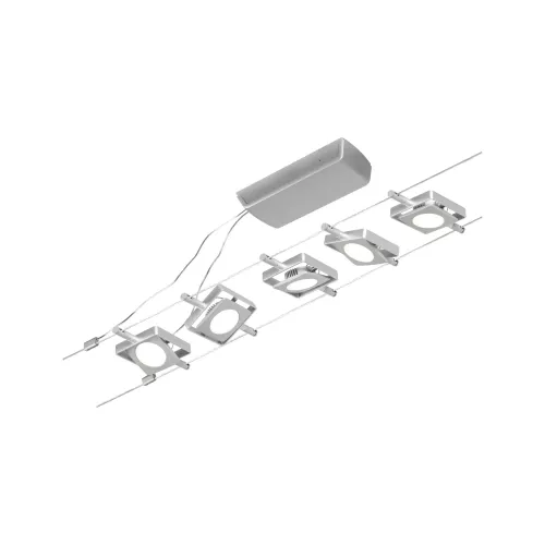 CorDuo LED Cable System MacLED Basic Kit 5x250lm 5x4.5W 3000K 230/12V PAULMANN 32 - Cimaise Tableau 