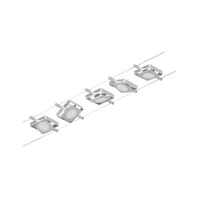 CorDuo LED Cable System MacLED Basic Kit 5x250lm 5x4.5W 3000K 230/12V PAULMANN 33 - Cimaise Tableau 