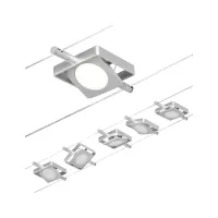 CorDuo Système sur câbles LED MacLED Kit de base 5x250lm 5x4,5W 3000K 230/12V - système d'accrochage et décoration - détail 8