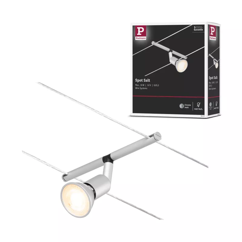CorDuo Système sur câbles Salt Spot individuel GU5,3 max. 10W 12V