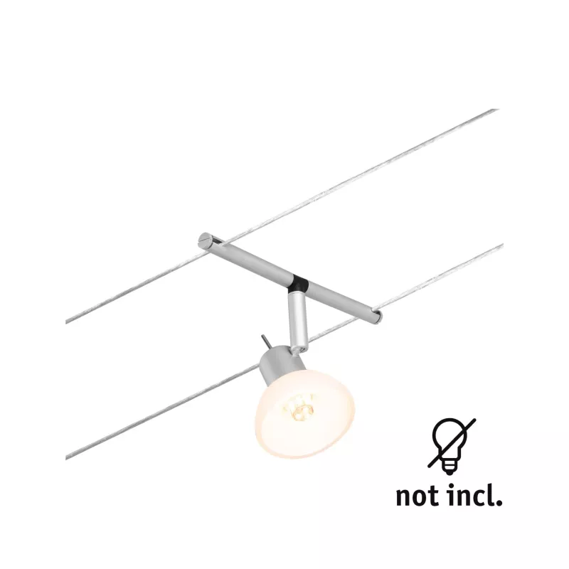 Sistema de cable CorDuo Sheela Foco individual GU5.3 máx. 10W 12V - système d'accrochage et décoration