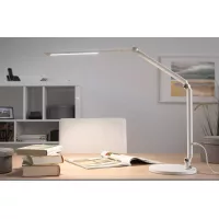 Lámpara de escritorio LED con regulador de intensidad de 3 niveles, interruptor FlexBar blanco, 700 lm. - système d'accrochage et décoration - détail 10