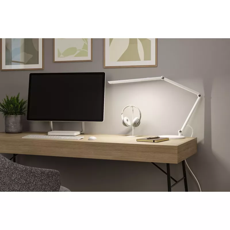Lámpara de escritorio LED con regulador de intensidad de 3 niveles, interruptor FlexBar blanco, 700 lm. PAULMANN 52 - Cimaise Ta