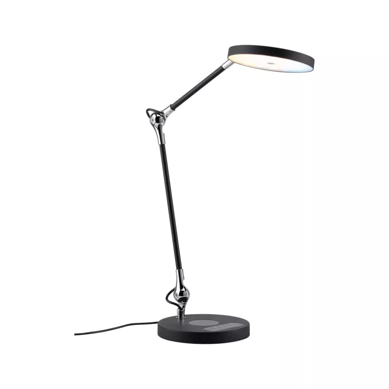 Numis QI White Switch LED Schreibtischlampe 1000lm - système d'accrochage et décoration