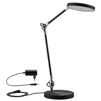 Lámpara de escritorio LED Numis blanca con interruptor, 1000 lm - système d'accrochage et décoration - détail 4