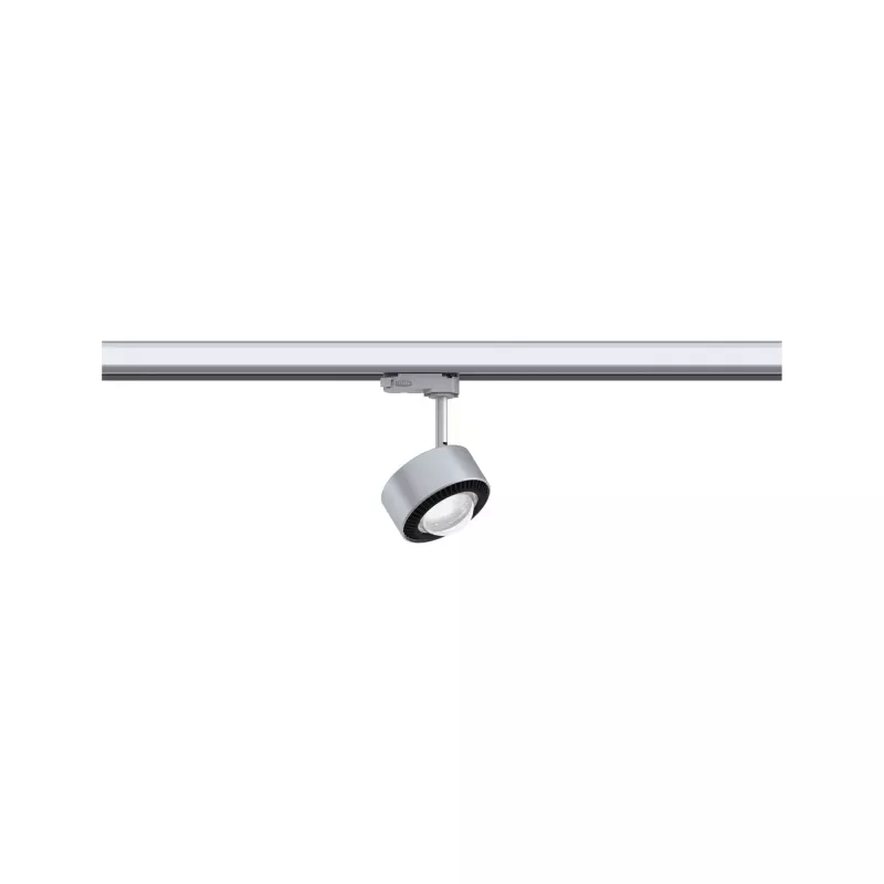 Foco LED para riel ProRail3 Aldan, 533,8 lm, 8 W, 4000 K, regulable, 230 V - système d'accrochage et décoration