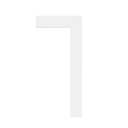 DX163-2300-RAL9003 Perfil de Durofoam L230 x H10.1 x L1,3 cm ORAC DECOR 1 - Cimaise Tableau