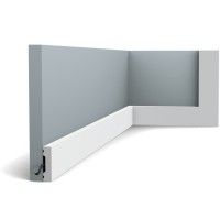 SX162-RAL9003 ORAC Plinthe RAL9003 Duropolymer L200 x H4 x L1 cm ORAC DECOR 3 - Cimaise Tableau